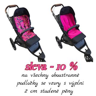 Oboustranná podložka do sportovního kočárku – komfort v každém ročním období 🌤 ♡ Dopřejte svému miminku maximální pohodlí...